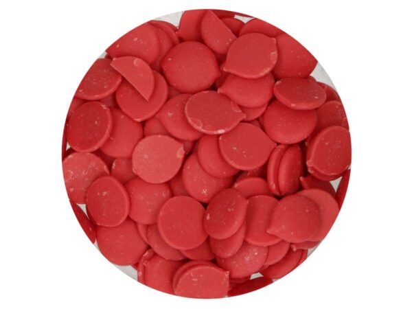 Помадка красного цвета, 250 г.