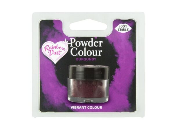 Съедобные порошковые красители Burgundy, 2 г.