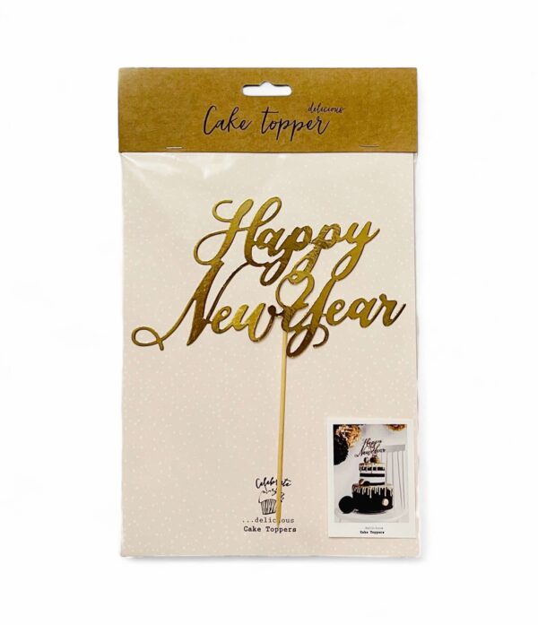 Шпажка для торта «Happy New Year», 1 шт.
